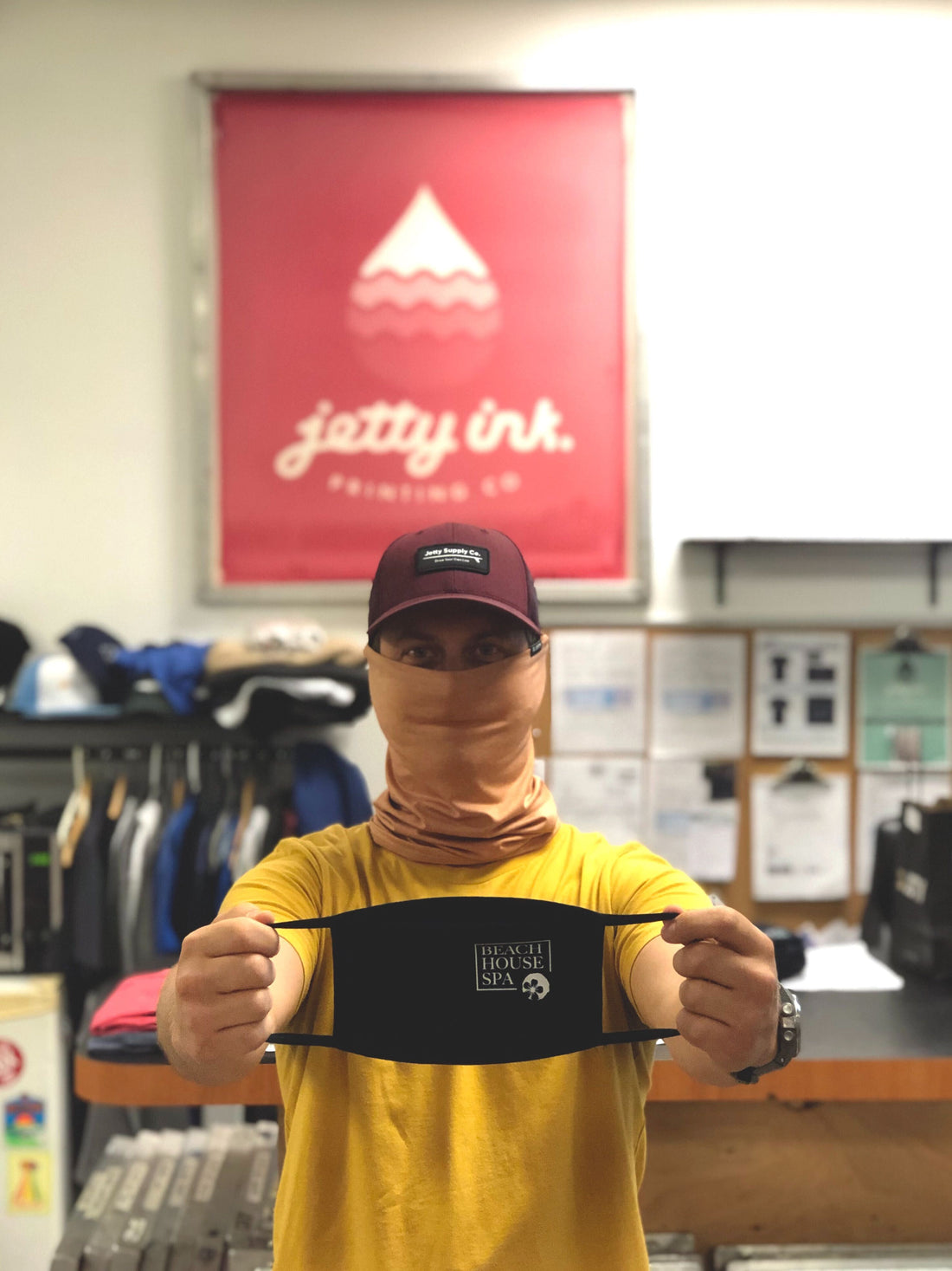 Jetty Ink Masks & Neck Gaiters