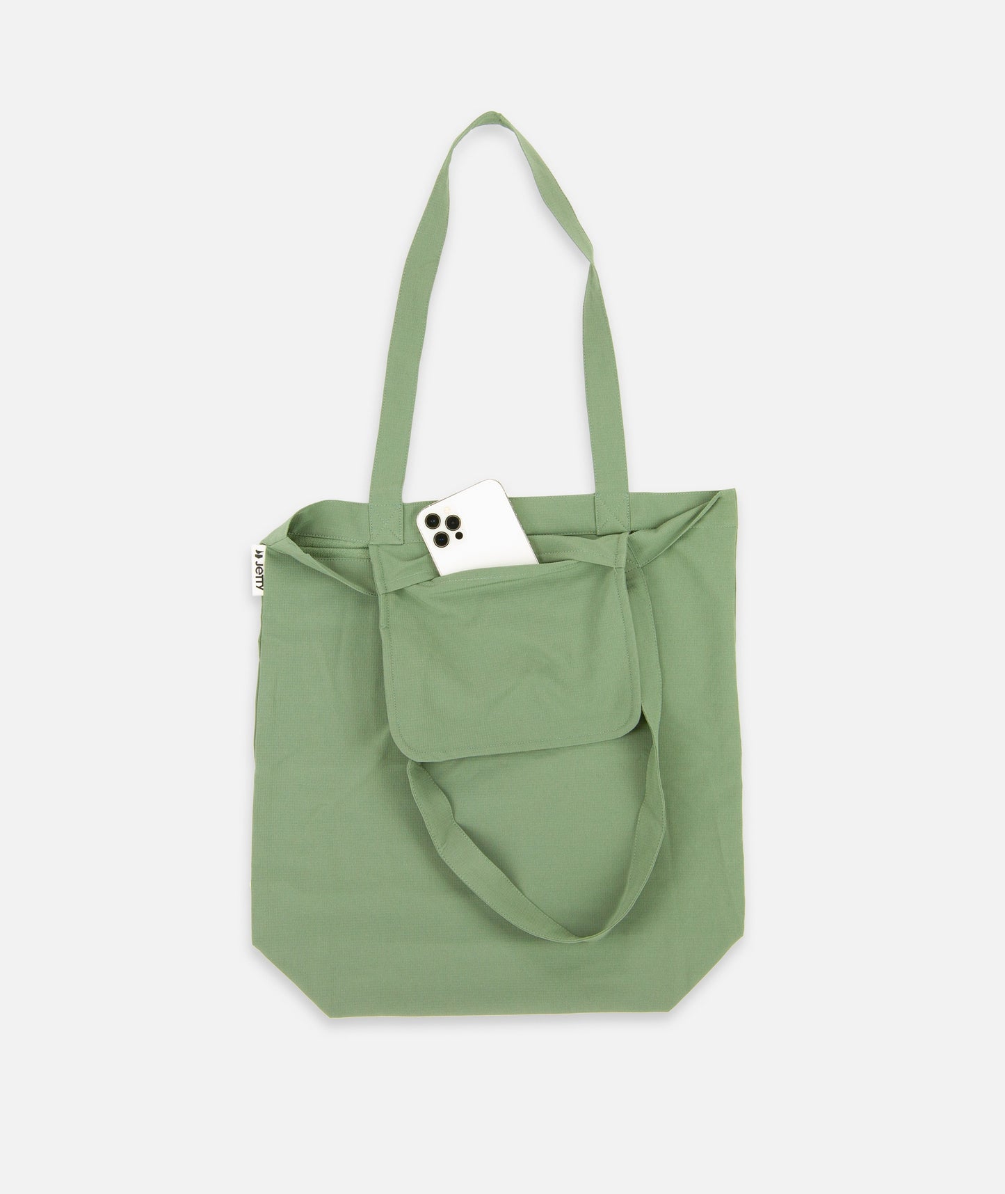 Ripstop Pocket Tote - Agave