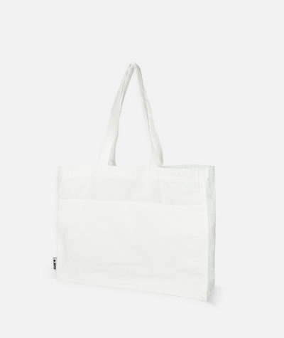 Canvas Pocket Tote - Cream