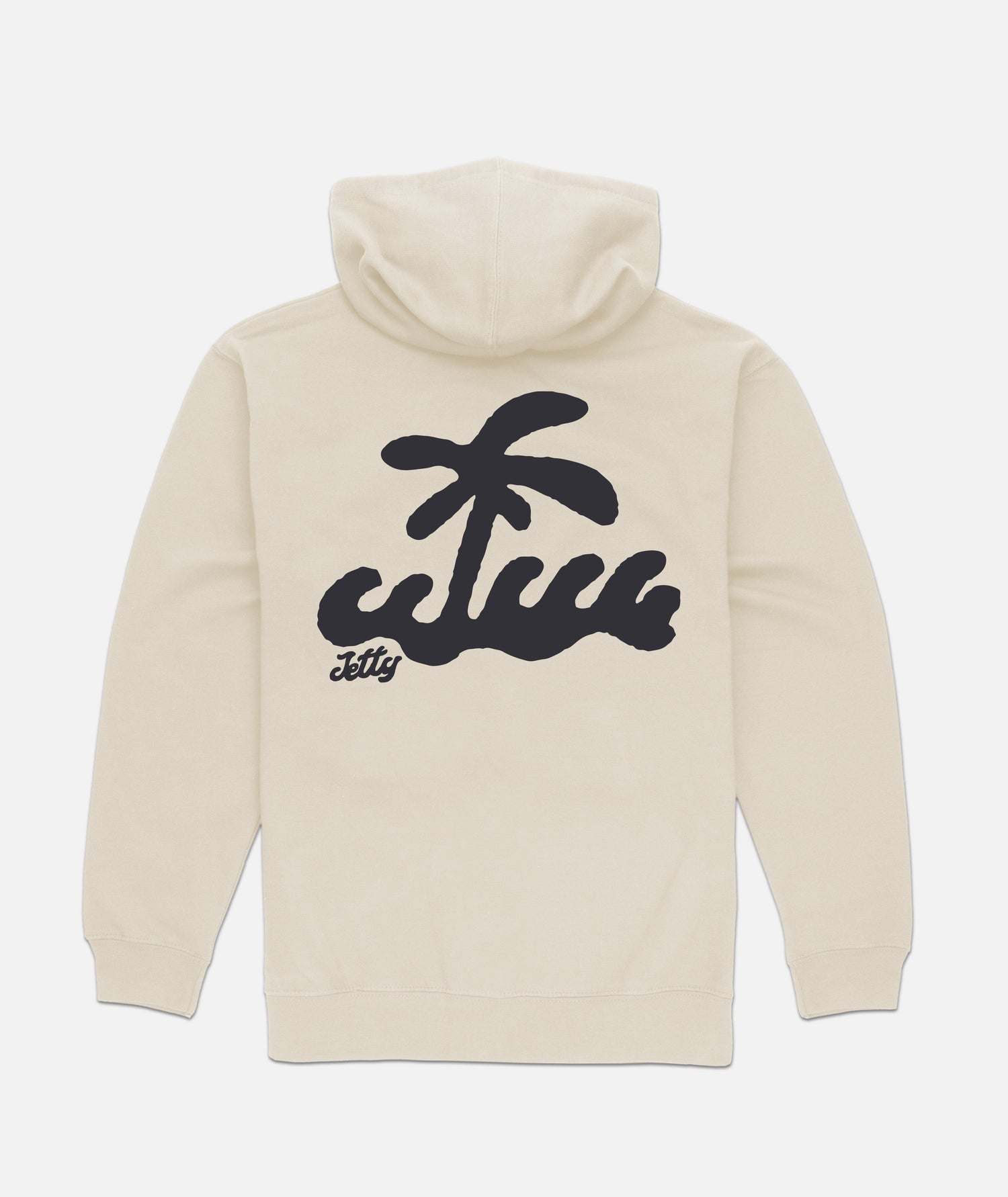 Back image of product Droplet Hoodie - Bone 
