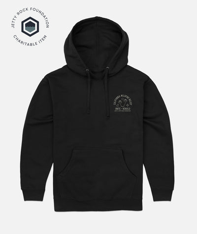 JRF California Wildfire Relief Hoodie - Black