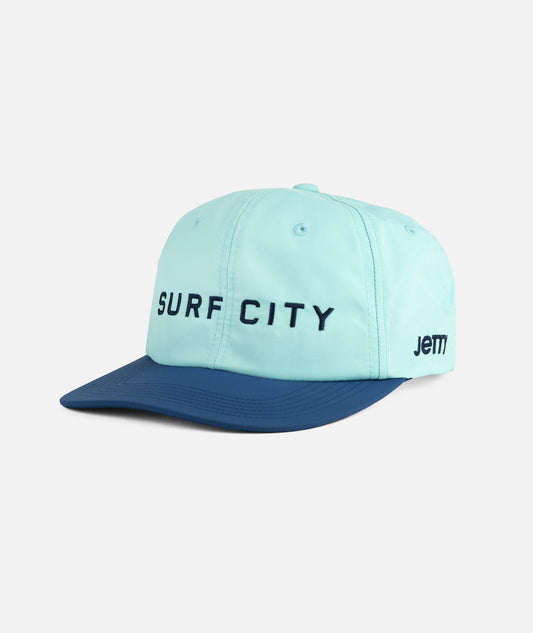 Surf City Snapback - Light Blue