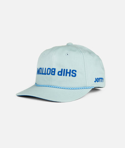 Ship Bottom Snapback - Light Grey