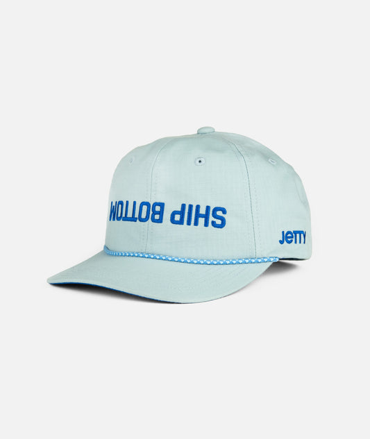 Ship Bottom Snapback - Light Grey