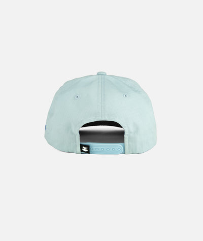 Ship Bottom Snapback - Light Grey