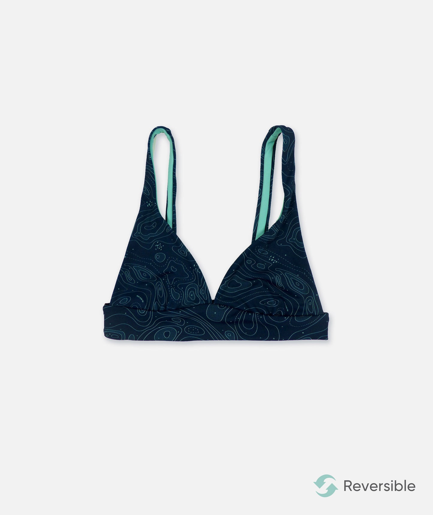 Claire Bikini Top- Navy
