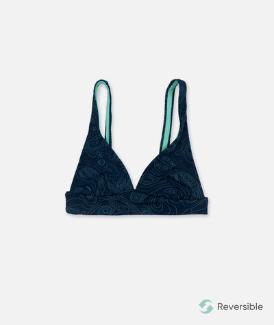 Claire Bikini Top- Navy