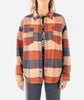 The Nivean Flannel Jacket - Tan